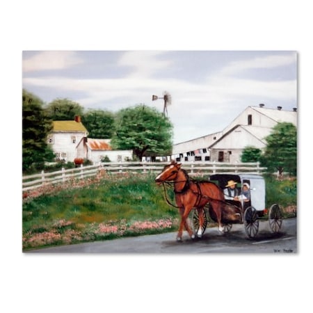 Arie Reinhardt Taylor 'Amish Country 1' Canvas Art,24x32